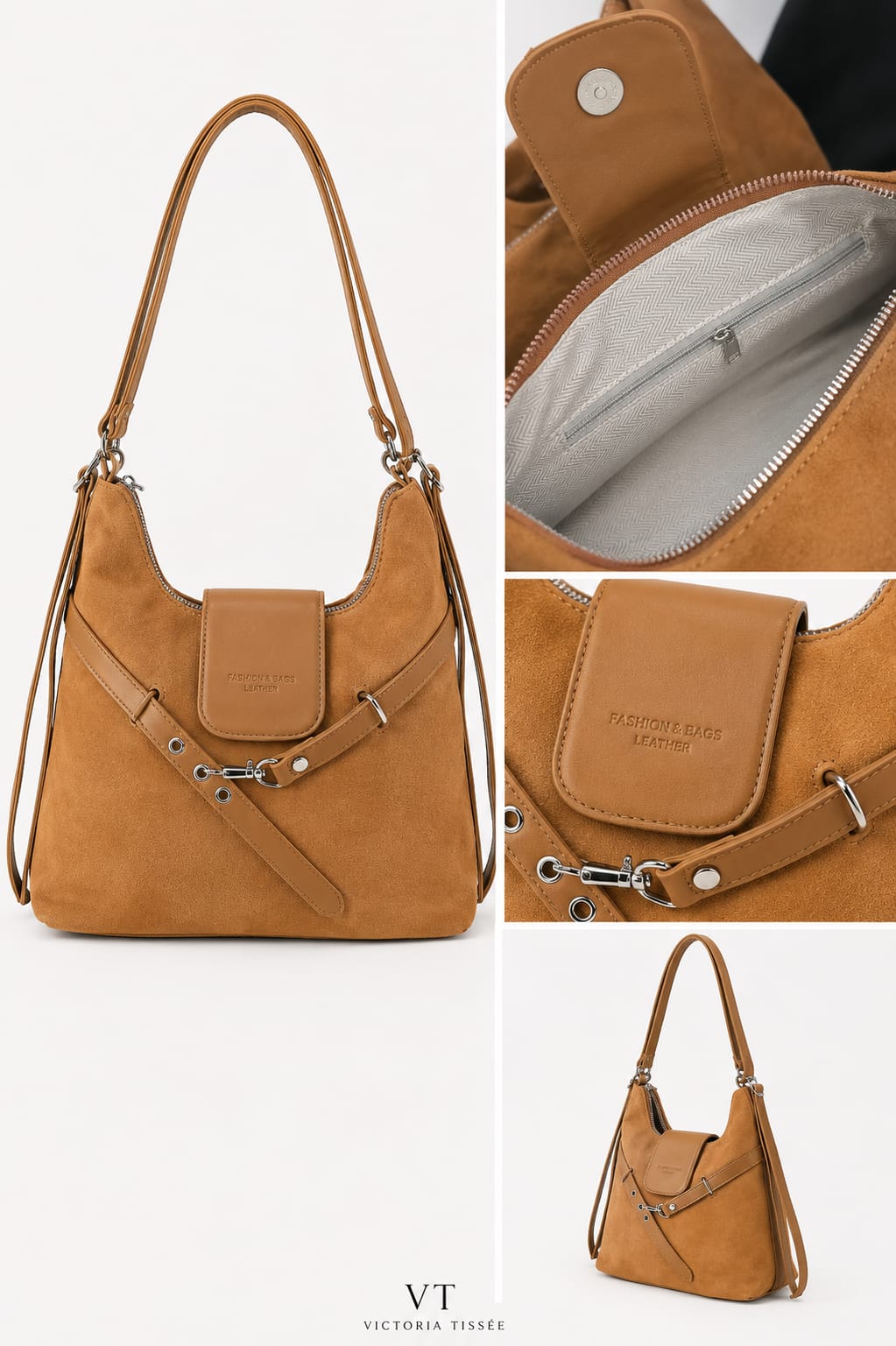 Cartera de cuero premium
