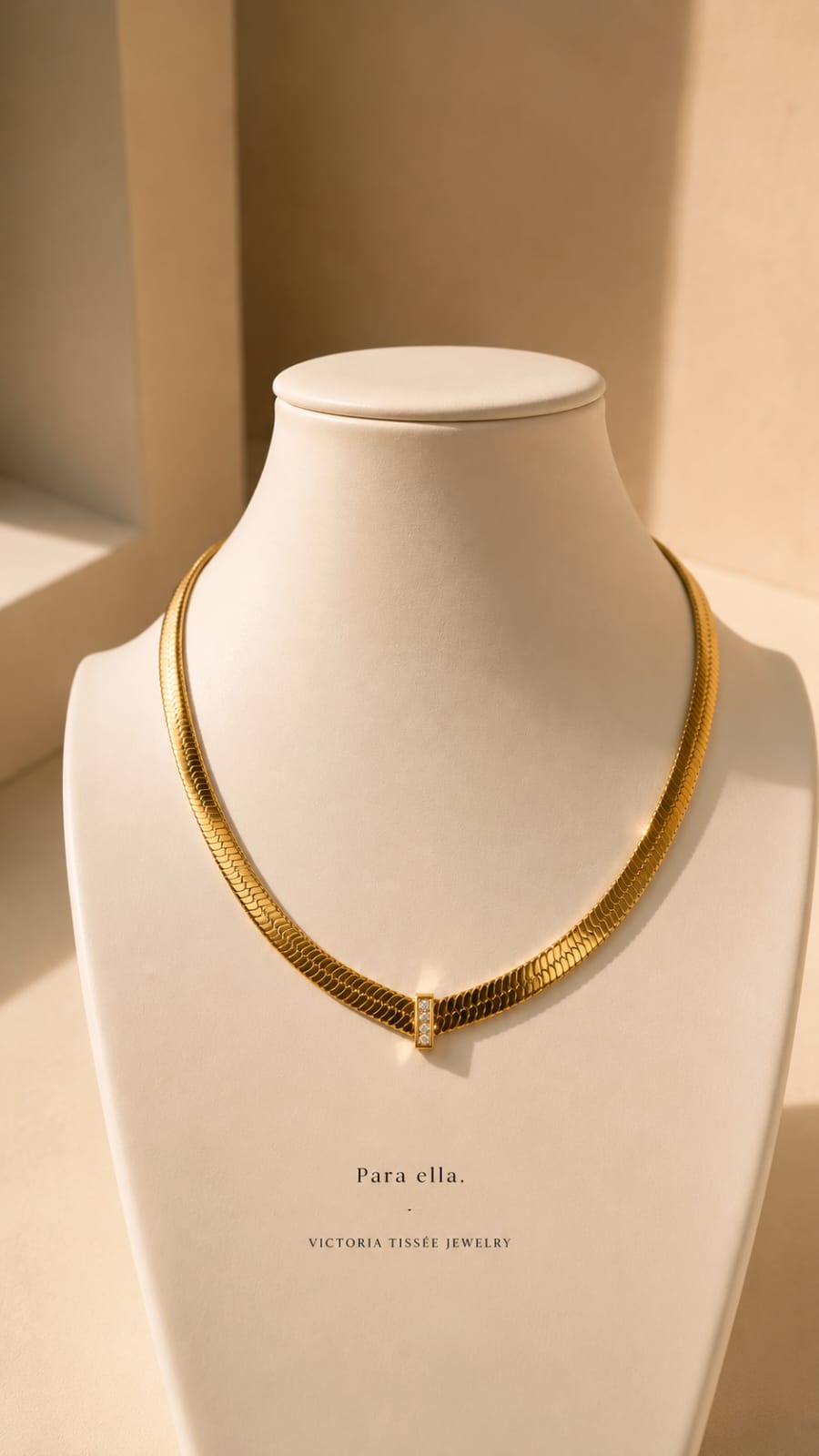 Collar herringbone Victoria Tissée